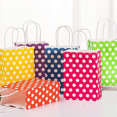 Sacolas de compras impressas em papel Kraft